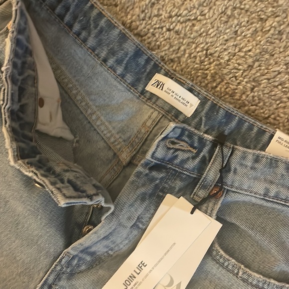 NWT Zara straight leg jeans - Picture 9 of 9